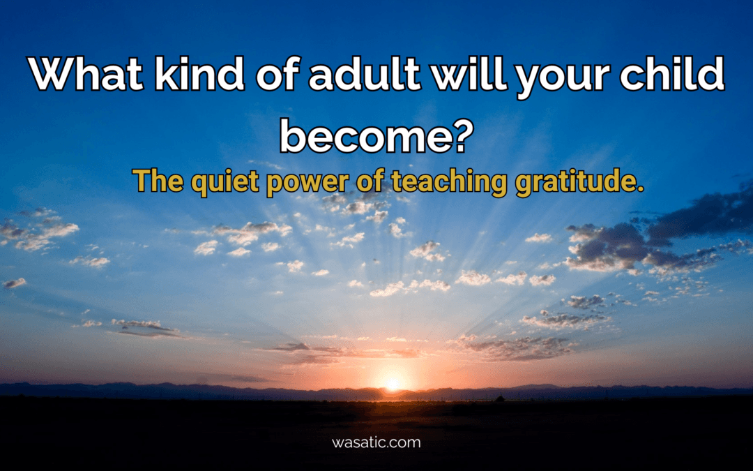 A sunrise photo depicting gratitude and growth